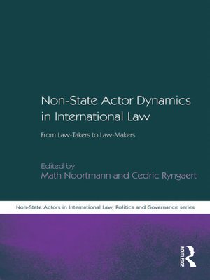 cover image of Non-State Actor Dynamics in International Law